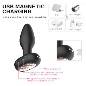 Masajeador de próstata con vibrador Anal giratorio de 360 ° controlado por aplicación, estimulador del punto G del clítoris femenino, masturbador <span class=keywords><strong>Gay</strong></span>, juguete para adultos - Product Image 4