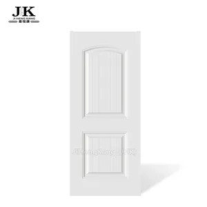 JHK-S04门皮950*2250中密度纤维板门皮模具，光滑表面2面板凹槽白色门皮