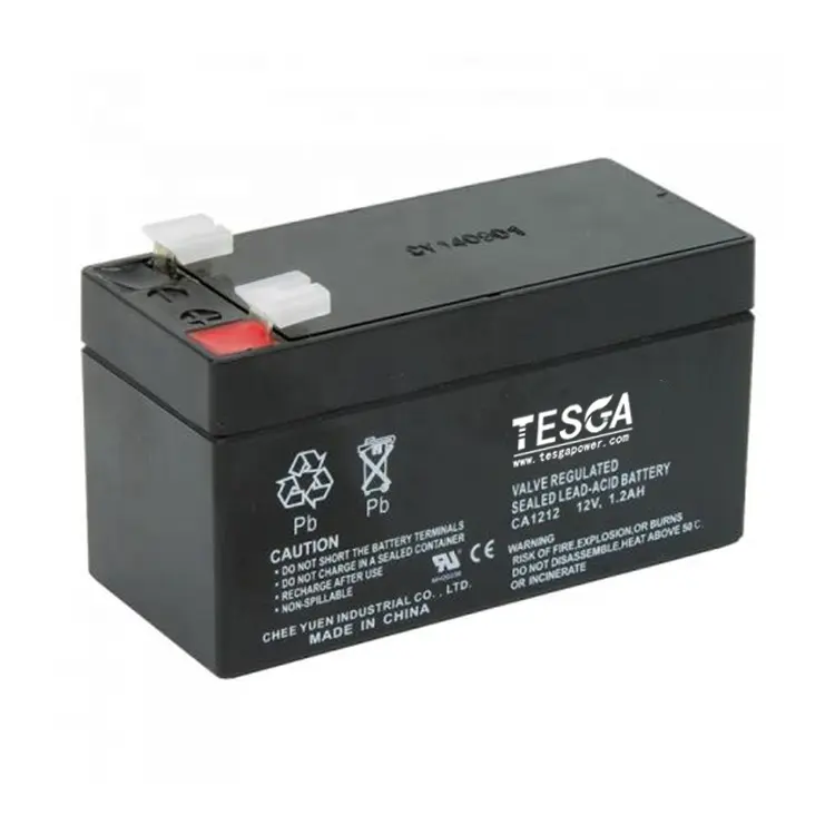 storage battery 12v1.3ah lead acid battery with factory price