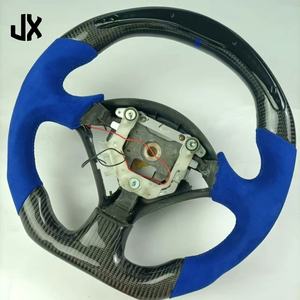 Volant en Fiber de carbone en cuir perforé <span class=keywords><strong>Sport</strong></span> noir de haute qualité pour accessoires de voiture <span class=keywords><strong>Honda</strong></span> S2000 2004-2012 - Product Image 6