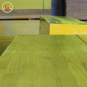 Trung Quốc thực hiện 27mm dầm và tấm ván khuôn giàn giáo 3-ply cấu trúc 9 + 9 + 9 mm Tên in cho sản xuất theo dõi - Product Image 4