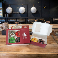 Boîte d'emballage de gâteau en gros Boîte à gâteau en papier de qualité alimentaire avec votre logo