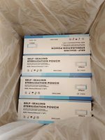 Pochettes d'auto-stérilisation pour cabinets dentaires pochette de sacs autoclave pour outils de dentiste pour outils de nettoyage 3.5*10 pouces