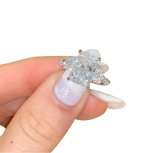 <span class=keywords><strong>Anello</strong></span> di Fidanzamento <span class=keywords><strong>Solitario</strong></span> in Oro Massiccio 18K con Diamante Certificato IGI da <span class=keywords><strong>1</strong></span> <span class=keywords><strong>Carato</strong></span>, Taglio Radiant, Colore D, Purezza VS1, Elegante <span class=keywords><strong>Anello</strong></span> con Diamante da <span class=keywords><strong>1</strong></span> <span class=keywords><strong>Carato</strong></span> in Oro 18K - Product Image 4