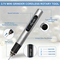 Kit de Herramienta Rotatoria Inalámbrica Personalizable OEM/ODM, Mini Amoladora Eléctrica, Ligera y Silenciosa, para Joyería/DIY/Modelismo