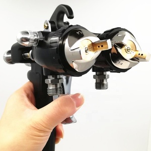 Vòi Phun Kép Màu Xanh Lá Cây Súng Phun Chrome/Bạc Cho Súng Phun Trộn Bên Ngoài Hai Đầu Phủ Hai Thành Phần Vòi Phun 1.4Mm - Product Image 4