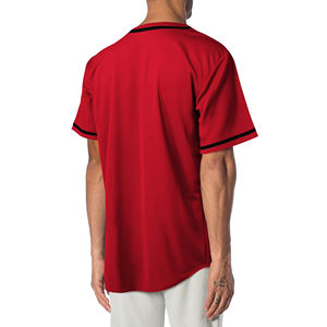 OEM moda hombres sublimación impresa personalizada béisbol Jersey 100% poliéster antibacteriano al por mayor personalizado uniforme de béisbol - Product Image 6