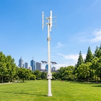 Générateur éolien à axe vertical de type H 50 kW, 380 V, pales en aluminium, entraînement direct, aimant permanent pour ferme