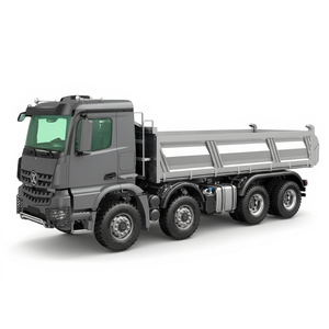 Camión Volquete Hidráulico <span class=keywords><strong>RC</strong></span> <span class=keywords><strong>8x8</strong></span> K3367 RTR 1/14, 2.4G, Eléctrico, Metálico, con Control Remoto, Modelo de Construcción para Aficionados - Product Image 1