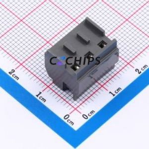 950-FL-DS/03 Plug-in Terminal Block P=5mm Connector ( Construction: 1x3P )( Pitch: 5mm )( Color: Gray )( Total PIN Count: 3P ) - Product Image 2