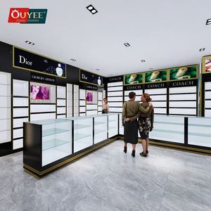 Ouyee ชั้นวางโชว์เครื่องสำอางดีไซน์เคาน์เตอร์ตู้ใส่น้ำหอมชั้นโชว์เครื่องสำอาง - Product Image 2