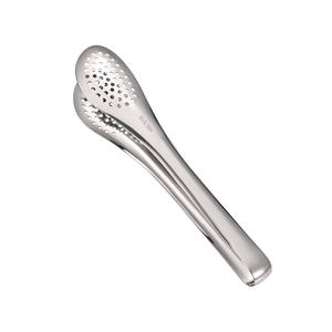 C224 Langlebiges Edelstahl-Küchenutensilien-Set Hitzebeständige BBQ-Werkzeuge mit Essenszange und Brotschere für Bäckereien - Product Image 1