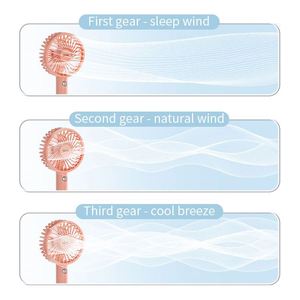 Mini-ventilateur portable rechargeable en gros, ventilateur de table USB promotionnel pour entreprises - Product Image 5