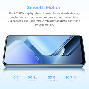 Téléphone intelligent Oukitel C58 4G Écran perforé de 6.7 pouces Batterie de 4 Go + 128 Go 5150mAh Prise en charge de la double SIM Téléphone Android inversé avec NFC - Product Image 3