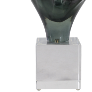 Scultura moderna ispirata alle onde, statua decorativa per casa, ufficio, bagno, pezzo d'arte d'accento. - Product Image 5