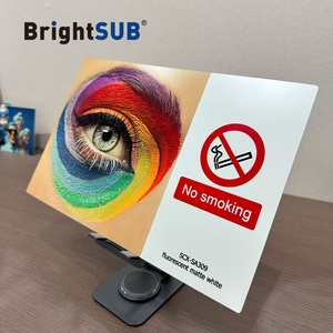 BrightSub Gloss White SCX-SA300 0.45mm Placas Metálicas Sublimables, <span class=keywords><strong>Placa</strong></span> de <span class=keywords><strong>Aluminio</strong></span> Recubierta Longstar para Impresión de Fotos por Transferencia de Calor - Product Image 2