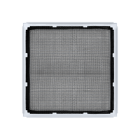 Diffuseur d'air de plafond ABS 600x600, grille de ventilation intégrée pour l'admission et la sortie d'air du climatiseur central
