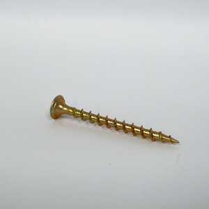 Tornillos para aglomerado de acero al carbono galvanizado con zinc, personalizables, múltiples tipos y materiales, tornillo para aglomerado - Product Image 3