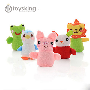 Игрушечные плюшевые животные на палец - Product Image 4