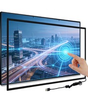 Tablette de conférence tactile infrarouge à dix points YINGTOUCH de 17 pouces avec interface USB, nouveau cadre d'écran tactile interactif