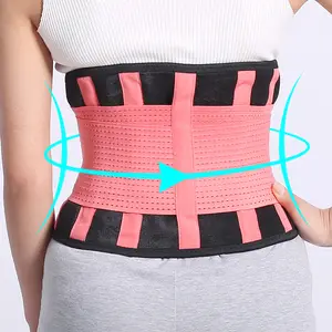 Recortador de barriga de cintura para hombres y mujeres, entrenador de neopreno para adelgazar el vientre, cinturón moldeador de cintura OEM de marca privada