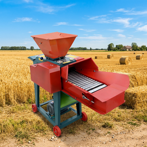 Concasseur et broyeur d'aliments pour animaux Machine de traitement d'aliments pour animaux Machine à broyer le maïs le riz le maïs Moulin à marteaux - Product Image 1