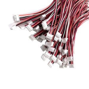 Maßgefertigter JST 2,54mm Rastermaß 2/3/4-Pin PCB-Kabelbaum mit Rot-Schwarz Verdrillten Paarleitungen - Product Image 1