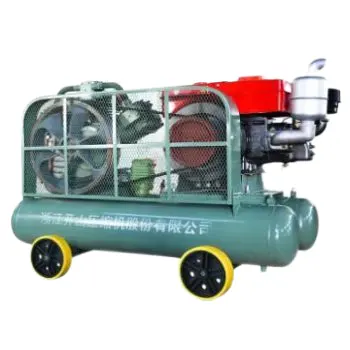 25 Pk/30 Pk Dieselmotor/Motor Zuigerluchtcompressoren Wegenbouw Mijn Mobiele Compressor