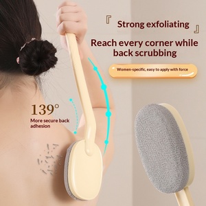 Long Handle Plastic Bath <b>Brush</b> Painless <b>Back</b> Rubbing Light Luxury - Product Image 1