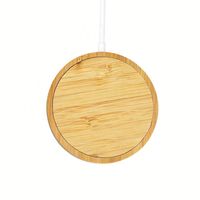 Chargeur magnétique Carregador Cargadores en bois 15W, chargeur de téléphone portable sans fil rapide en bois