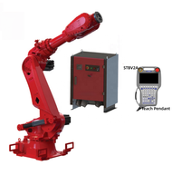 Brazo Robótico Industrial de 6 Ejes, Carga Útil de 220 kg, Alcance de 2660 mm, para Pintura por Pulverización, Soldadura y Paletización de Trabajo Pesado