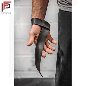 Sangles de levage en cuir Offre Spéciale pour l'haltérophilie support de poignet sangle d'haltérophilie manchon de levage sangles de levage en cuir - Product Image 2