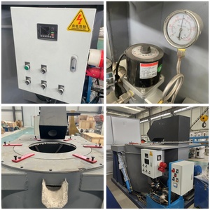 Tout nouveau design petite capacité 1ton gaz naturel mazout four de fusion de lingots d'aluminium - Product Image 4