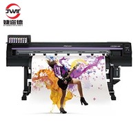 Machine d'impression d'autocollants pour décoration de mariage Mimaki CJV300-130 53 pouces, double tête dx7.