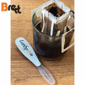 Eco friendly BPA Libero di Plastica PP <span class=keywords><strong>Miele</strong></span> Cucchiai con Un Foglio di Alluminio Coperchio - Product Image 1