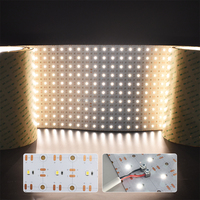 10 mètres de longueur feuille de LED panneau de rétroéclairage LED Flexible DC24V 410 LED par mètre en 10000*240mm pour la publicité de rétroéclairage
