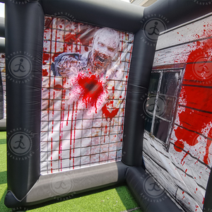 <span class=keywords><strong>2023</strong></span> Halloween Design Offre Spéciale le labyrinthe de <span class=keywords><strong>maison</strong></span> <span class=keywords><strong>hantée</strong></span> gonflable extérieur avec une impression horrible pour les enfants et les adultes - Product Image 4