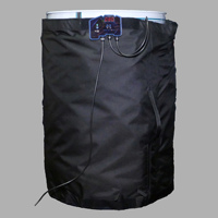 Equipo de calefacción interior/exterior de 200L/55Gal controlado por Digital de fabricación italiana 120V/230V/380V manta de tambor de barril calentador de 55Gal