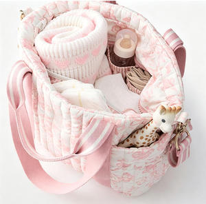 Borsa Fasciatoio Personalizzata Trapuntata in Nylon Funzionale con Materassino per il <span class=keywords><strong>Cambio</strong></span> - Product Image 4
