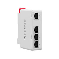 Répéteur PoE 3 canaux 100M, norme IEEE 802.3af/at, cascade multi-hop 400m, Plug and Play