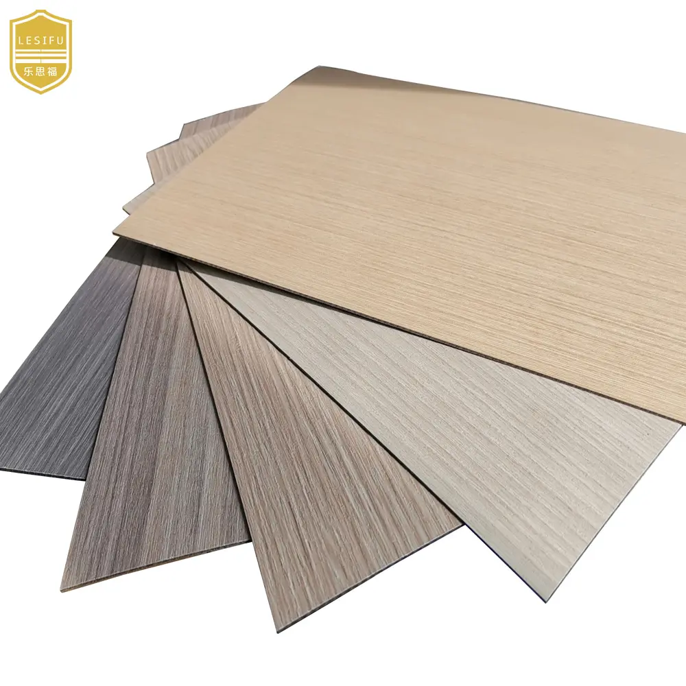 Lesifu hpl manufacturer phenolic board customs hpl pattern, design formica sheets for doors, formica design for furniture set