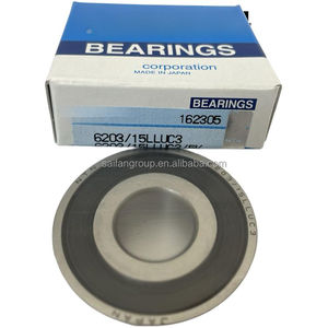 Roulement à billes à gorge profonde SAIFAN <span class=keywords><strong>6203</strong></span>/15LLUC3 roulement automatique <span class=keywords><strong>6203</strong></span>/152RSC3 <span class=keywords><strong>6203</strong></span>/152RSC3/L627 <span class=keywords><strong>6203</strong></span> <span class=keywords><strong>LLU</strong></span>/15C3/L627 taille 15X40X12MM - Product Image 1