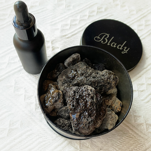 깡통에 공장 가격 맞춤형 아로마 테라피 디퓨저 용암 돌 록 에센셜 오일 라운드 디퓨저 - Product Image 4