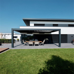 <span class=keywords><strong>Toldo</strong></span> nuevo Swing techo accesorios dosel Arbor adjunta a casa Pergola cubre Kits de aluminio pérgola - Product Image 4