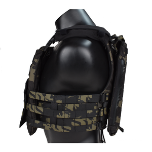 Gilet Tattico Personalizzato AVS Combat <span class=keywords><strong>Molle</strong></span> Portapiastre Leggero Resistente in Nylon 500D Impermeabile Multifunzionale Regolabile - Product Image 5
