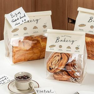 Bolsa de Embalaje para Baguettes Francesas con Ventana, Impresión Personalizada, <span class=keywords><strong>Papel</strong></span> de Grado Alimenticio para Panadería Francesa - Product Image 3