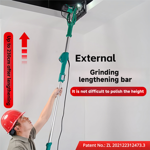 <span class=keywords><strong>Lijadora</strong></span> de masilla eléctrica de pared de 700W de alta calidad, varilla larga de mano, papel de <span class=keywords><strong>lija</strong></span> de pulido automático <span class=keywords><strong>Triangular</strong></span> <span class=keywords><strong>para</strong></span> bricolaje <span class=keywords><strong>para</strong></span> uso doméstico - Product Image 6