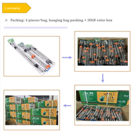 IFAN en promotion : Connecteur de robinet de lavabo, Tuyau flexible métallique, Tuyau ondulé en acier inoxydable, Soufflet en acier inoxydable