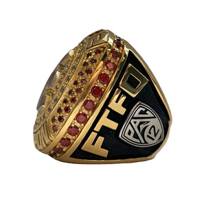 Anneaux de championnat de basket-ball Raider Kobe Bryant personnalisés <span class=keywords><strong>Milwaukee</strong></span> Bucks <span class=keywords><strong>Lakers</strong></span> Drapeau Football Anneaux en alliage Asscher Cut Diamond - Product Image 4