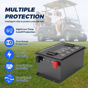 Batería LiFePO4 Personalizada <span class=keywords><strong>de</strong></span> 51.2V 105AH con 6000 Ciclos, Pantalla <span class=keywords><strong>de</strong></span> Energía e Inversor para Campos <span class=keywords><strong>de</strong></span> Golf y Vehículos Eléctricos Pequeños - Product Image 6